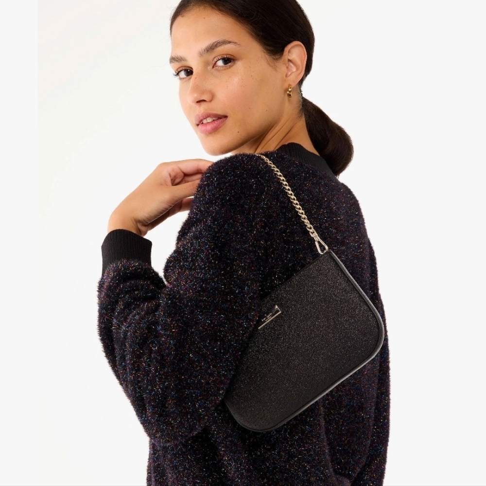 Kate Spade Kenzie Limited Edition Glitter Lilly Pochette